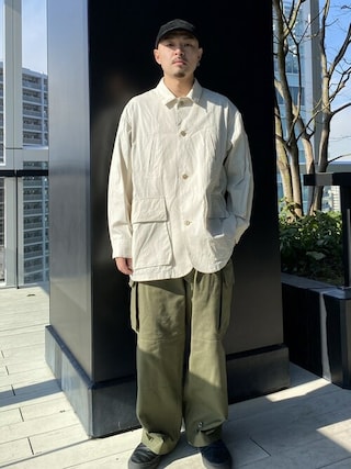 【blurhms】SALVAGE TWILL BUSH JACKET /4 20230208153317804_320.jpg