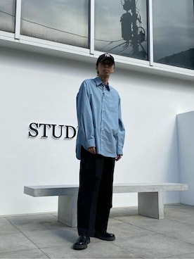「#instagood」｜STUDIOUS MENSさん（メンズ・177cm）の冬コーディネート