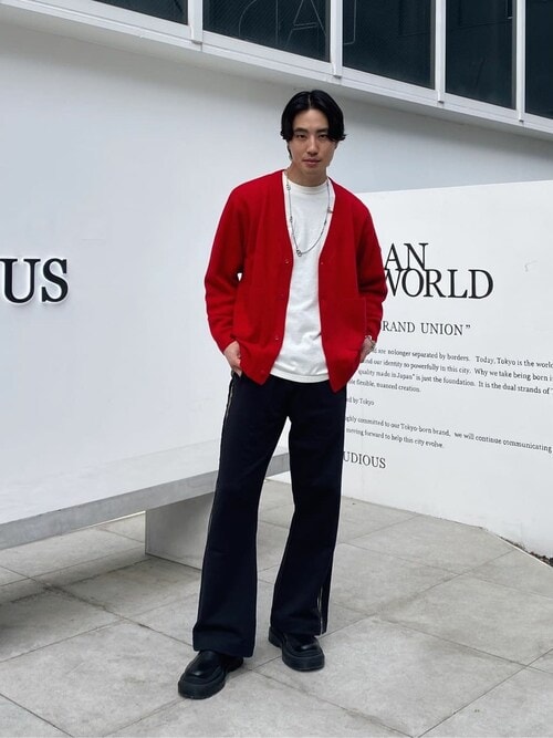 TTT MSW ニットカーディガン メンズM おしゃれ 定番ニット コーデ TTT