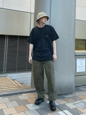 「#今日のコーデ」｜「アイテム（財布/小物）」を使った、STUDIOUS MENSさん（メンズ・170cm）の春コーディネート