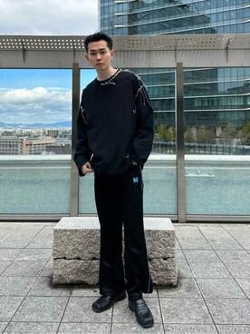 「#Needles」｜STUDIOUS MENSさん（メンズ・181cm）の春コーディネート