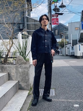 「#Needles」｜STUDIOUS MENSさん（メンズ・178cm）の春コーディネート