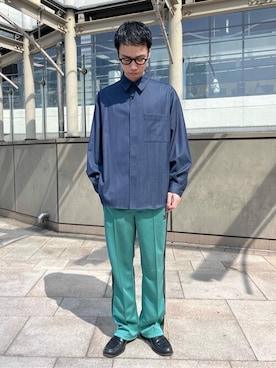 「＃デニム」｜STUDIOUS MENSさん（メンズ・175cm）の春コーディネート