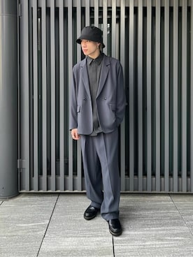 STUDIOUS MENSさん（メンズ・169cm）の春コーディネート