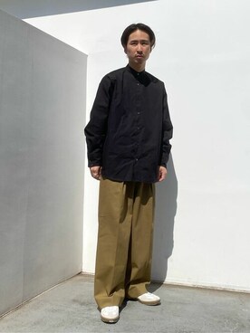 「#新作」｜STUDIOUS MENSさん（メンズ・169cm）の春コーディネート