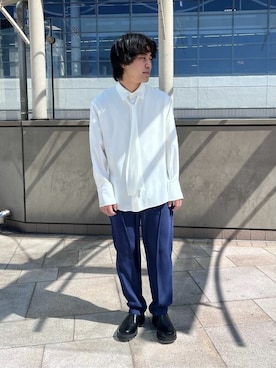 「CULLNI（クルニ）のアイテム」を使った、STUDIOUS MENSさん（メンズ・167cm）の春コーディネート