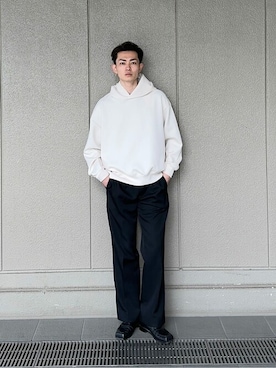 「STUDIOUS（ステュディオス）のアイテム（トップス）」を使った、STUDIOUS MENSさん（メンズ・181cm）の春コーディネート