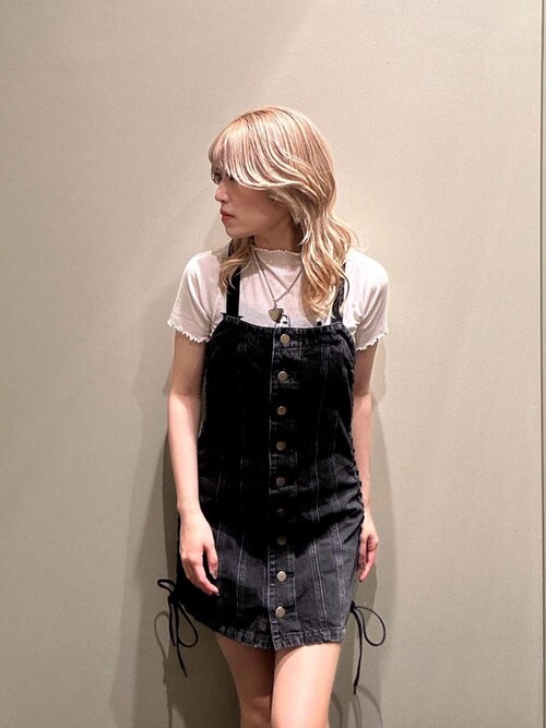 HYSTERIC GLAMOUR キャミソールワンピ ヒステリックグラマー キャミワンピ キャミソールワンピース HYSTERIC