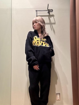 「HYSTERIC GLAMOUR（ヒステリックグラマー）のアイテム（その他アウター）」を使った、NANAMIさん（レディース・160cm）の秋コーディネート