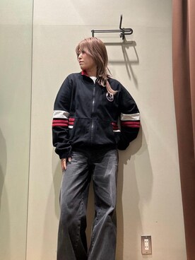 「HYSTERIC GLAMOUR（ヒステリックグラマー）のアイテム（その他アウター）」を使った、NANAMIさん（レディース・160cm）の春コーディネート
