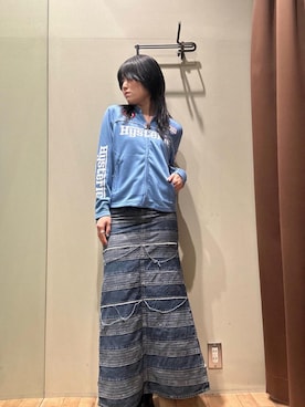 「HYSTERIC GLAMOUR（ヒステリックグラマー）のアイテム（その他アウター）」を使った、NANAMIさん（レディース・160cm）の春コーディネート