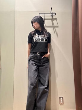 「ロック」｜NANAMIさん（レディース・160cm）の春コーディネート