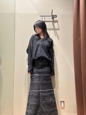 「ロック」｜NANAMIさん（レディース・160cm）の春コーディネート