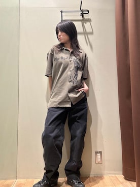 「ロック」｜NANAMIさん（レディース・160cm）の夏コーディネート