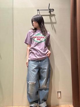 「ロック」｜NANAMIさん（レディース・160cm）の夏コーディネート