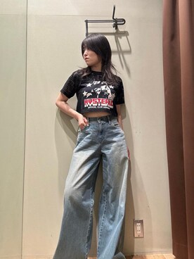 「ロック」｜NANAMIさん（レディース・160cm）の夏コーディネート