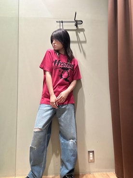 「ロック」｜NANAMIさん（レディース・160cm）の夏コーディネート