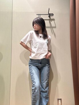 「ロック」｜NANAMIさん（レディース・160cm）の夏コーディネート