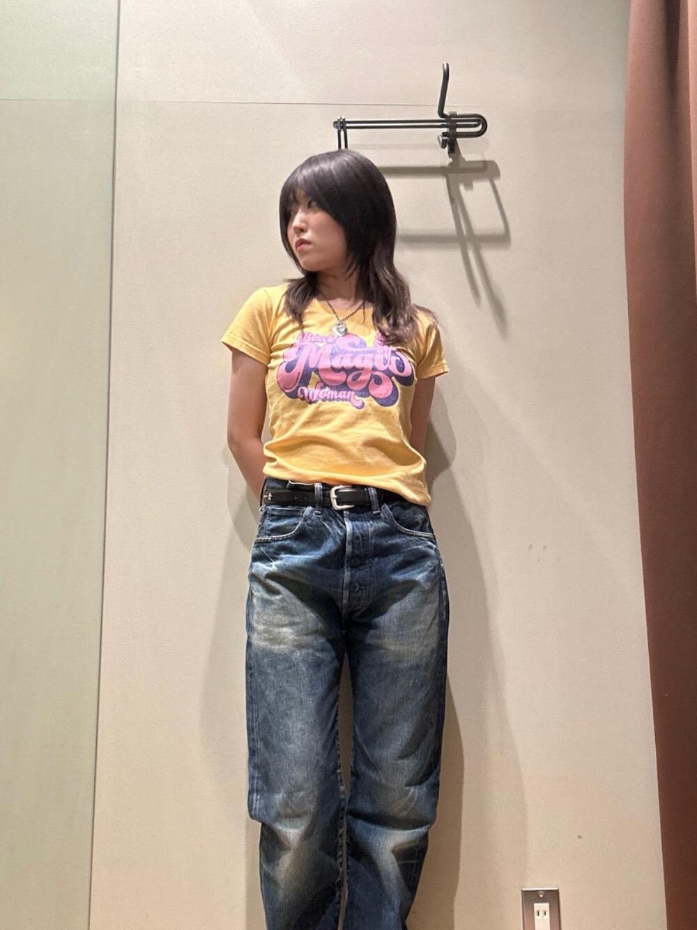 25SS　ヒステリックグラマー　BLACK MAGIC WOMAN チビTシャツ BLACK MAGIC WOMAN チビTシャツ|HYSTERIC GLAMOUR WOMEN