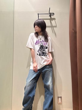 「ロック」｜NANAMIさん（レディース・160cm）の夏コーディネート