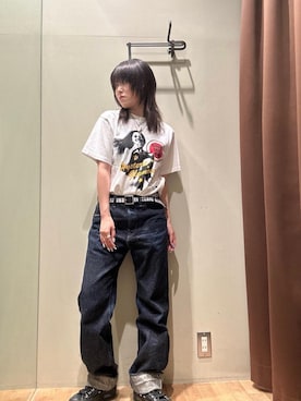 「ロック」｜NANAMIさん（レディース・160cm）の夏コーディネート