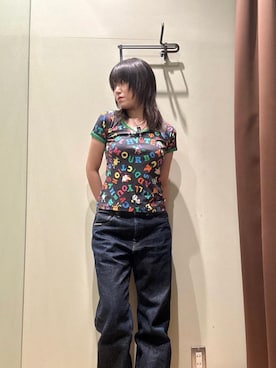 「ロック」｜NANAMIさん（レディース・160cm）の夏コーディネート