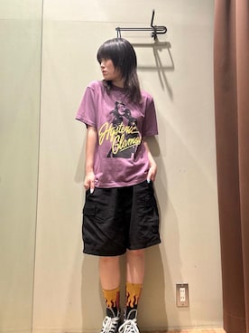 「HYSTERIC GLAMOUR」｜NANAMIさん（レディース・160cm）の夏コーディネート