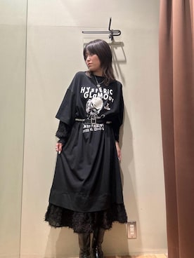 HYSTERIC GLAMOURのワンピース/ドレスを使った人気ファッション