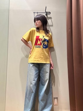 「HYSTERIC GLAMOUR（ヒステリックグラマー）のアイテム」を使った、NANAMIさん（レディース・160cm）の夏コーディネート