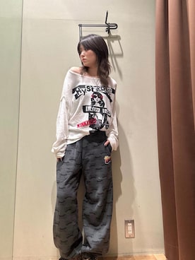 「HYSTERIC GLAMOUR（ヒステリックグラマー）のアイテム」を使った、NANAMIさん（レディース・160cm）の秋コーディネート