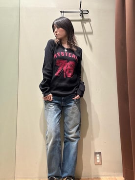 「ロック」｜NANAMIさん（レディース・160cm）の秋コーディネート