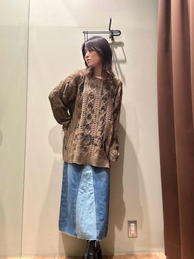 「ロック」｜NANAMIさん（レディース・160cm）の秋コーディネート