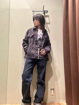 「アイテム（ブルゾン）」を使った、NANAMIさん（レディース・160cm）の秋コーディネート