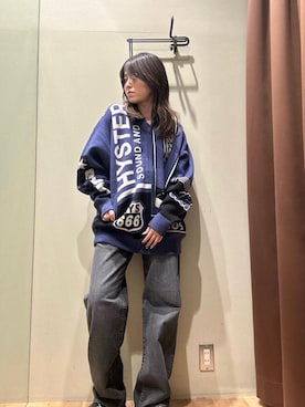 「ロック」｜NANAMIさん（レディース・160cm）の秋コーディネート