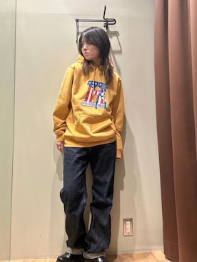 「HYSTERIC GLAMOUR（ヒステリックグラマー）のアイテム」を使った、NANAMIさん（レディース・160cm）の秋コーディネート