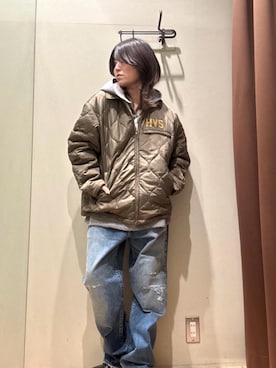 「ロック」｜「アイテム（トップス）」を使った、NANAMIさん（レディース・160cm）の秋コーディネート