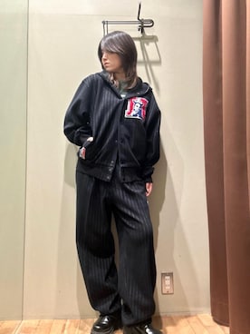 「HYSTERIC GLAMOUR（ヒステリックグラマー）のアイテム（パーカー）」を使った、NANAMIさん（レディース・160cm）の秋コーディネート