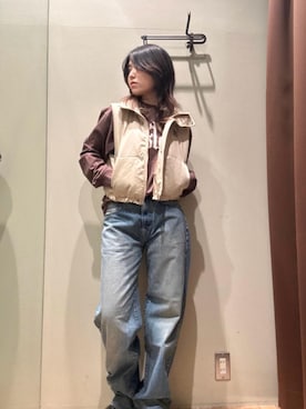 NANAMIさん（レディース・160cm）の冬コーディネート