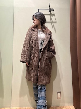 NANAMIさん（レディース・160cm）の冬コーディネート