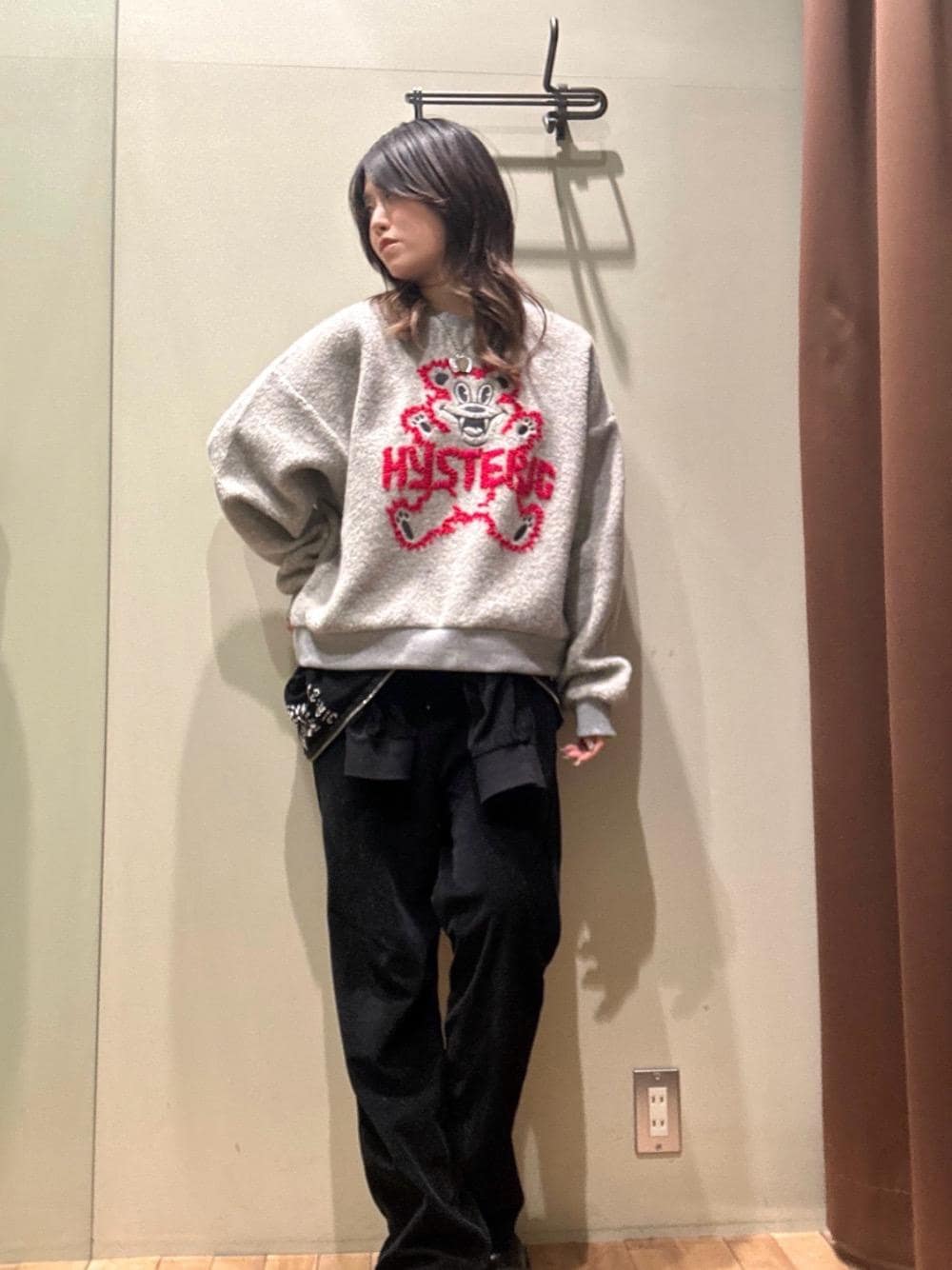 HYSTERIC GLAMOUR（ヒステリックグラマー）の「FIRE BEAR刺繍 オーバー