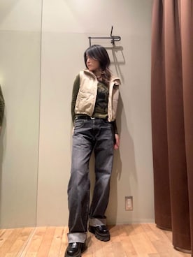 NANAMIさん（レディース・160cm）の冬コーディネート