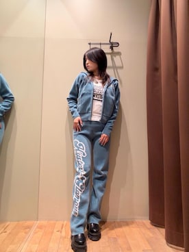 「HYSTERIC GLAMOUR」｜NANAMIさん（レディース・160cm）の冬コーディネート