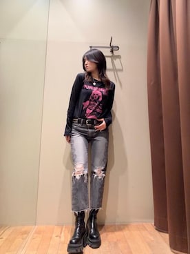 NANAMIさん(レディース・160cm)の冬コーディネート