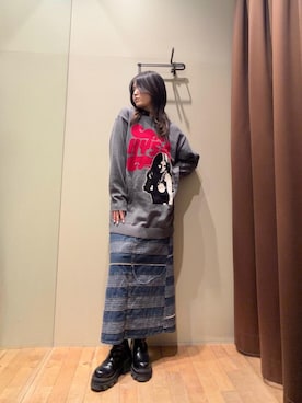 NANAMIさん（レディース・160cm）の冬コーディネート