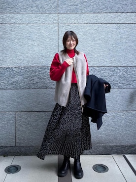 soraさん（レディース・167cm）の冬コーディネート