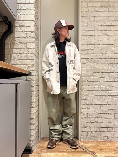 ヒステリックグラマー, SPEAK NO EVIL カバーオールジャケット HYSTERIC GLAMOUR（ヒステリックグラマー）の「SPEAK NO EVIL