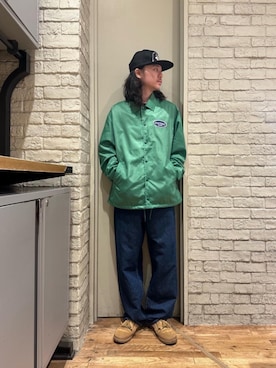 「HYSTERIC GLAMOUR（ヒステリックグラマー）のアイテム（ナイロンジャケット）」を使った、Mitsuさん（メンズ・170cm）の秋コーディネート