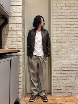 Mitsuさん（メンズ・170cm）の秋コーディネート