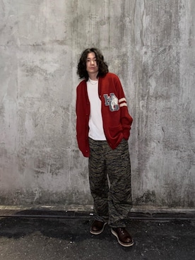 「HYSTERIC GLAMOUR（ヒステリックグラマー）のアイテム」を使った、Mitsuさん（メンズ・170cm）の秋コーディネート