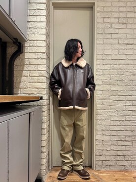 B-3 フライトジャケットを使った人気ファッションコーディネート - WEAR